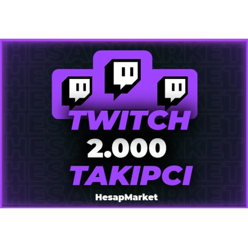  ⭐ TWİTCH ⭐ 2000 TAKİPÇİ